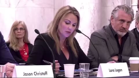 Lara Logan Testifies With Senator Ron Johnson