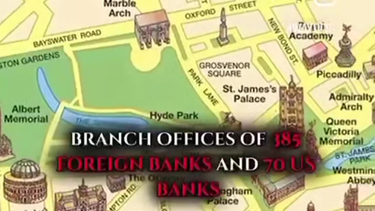 The City of London controls the financial industry and represents the banking families of the Cabal.