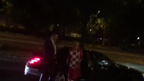 Kolinda Grabar Kitarović slavi pobjedu Hrvatske