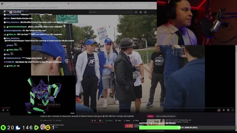 CultureWarCriminal's reflection on rat Alaska at the Springfield antivax rally