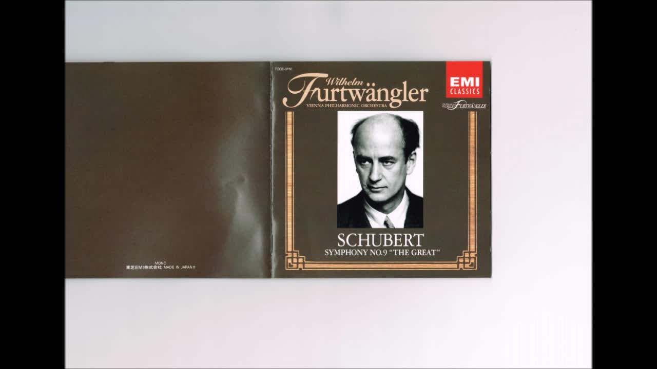 Schubert - Symphony “The Great” Furtwangler Wiener