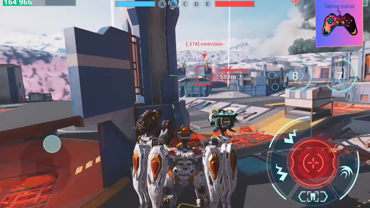 War Robots gameplay 1V1