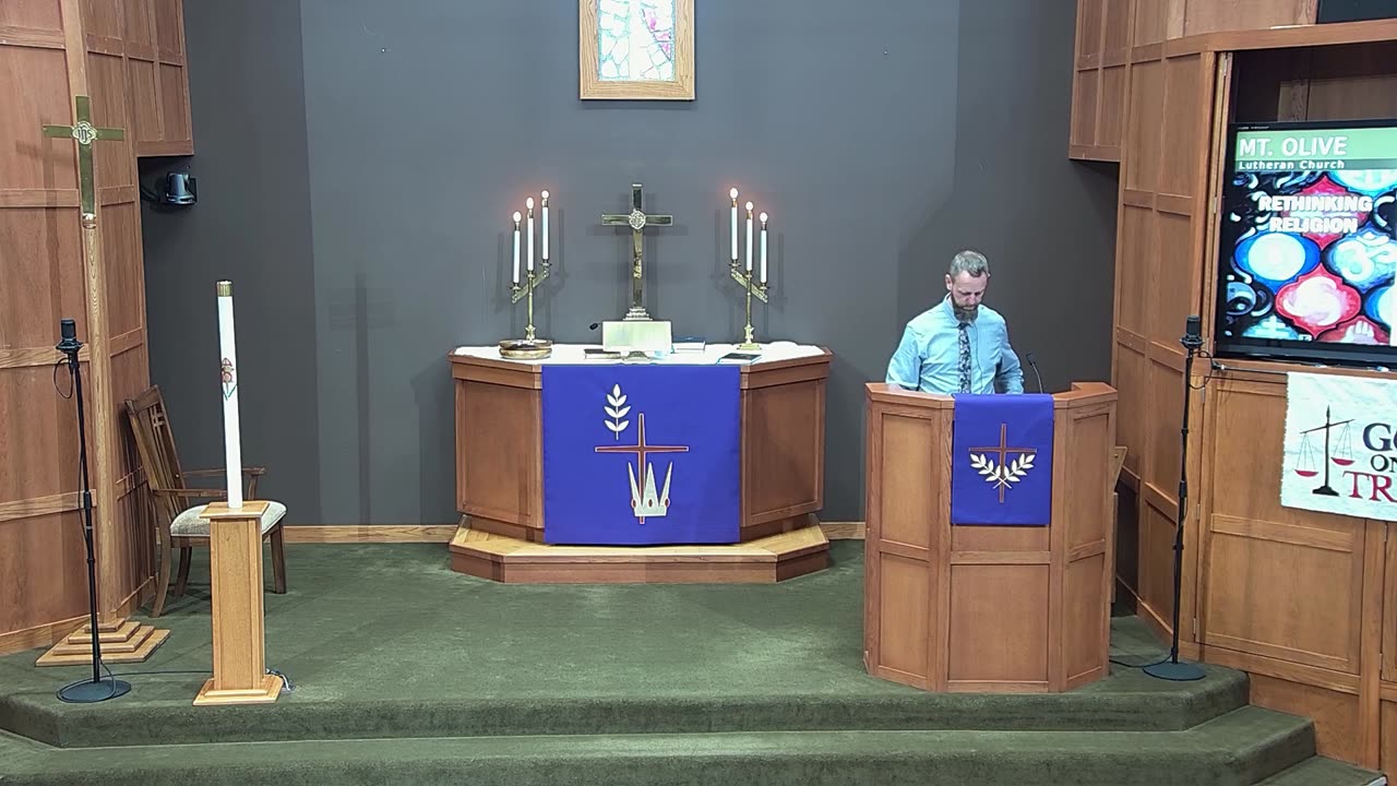 Worship From Mt. Olive Ev. Lutheran Church