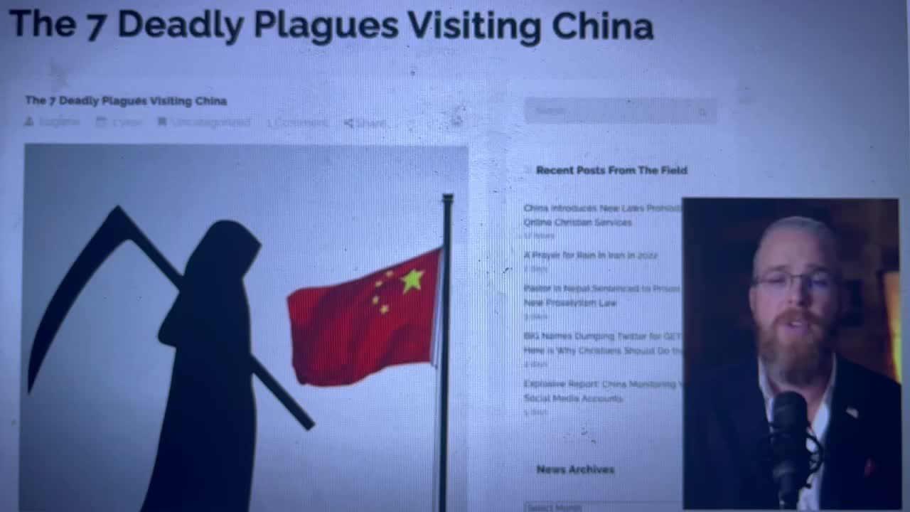 God is judging China severely with supernatural events