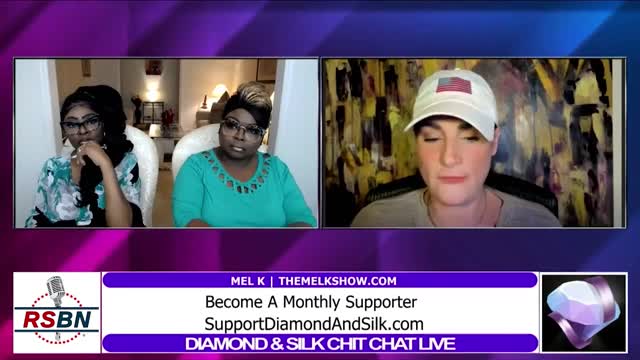 Diamond & Silk Joined By Mel K to discuss Davos, WHO, and more - 6/02/22