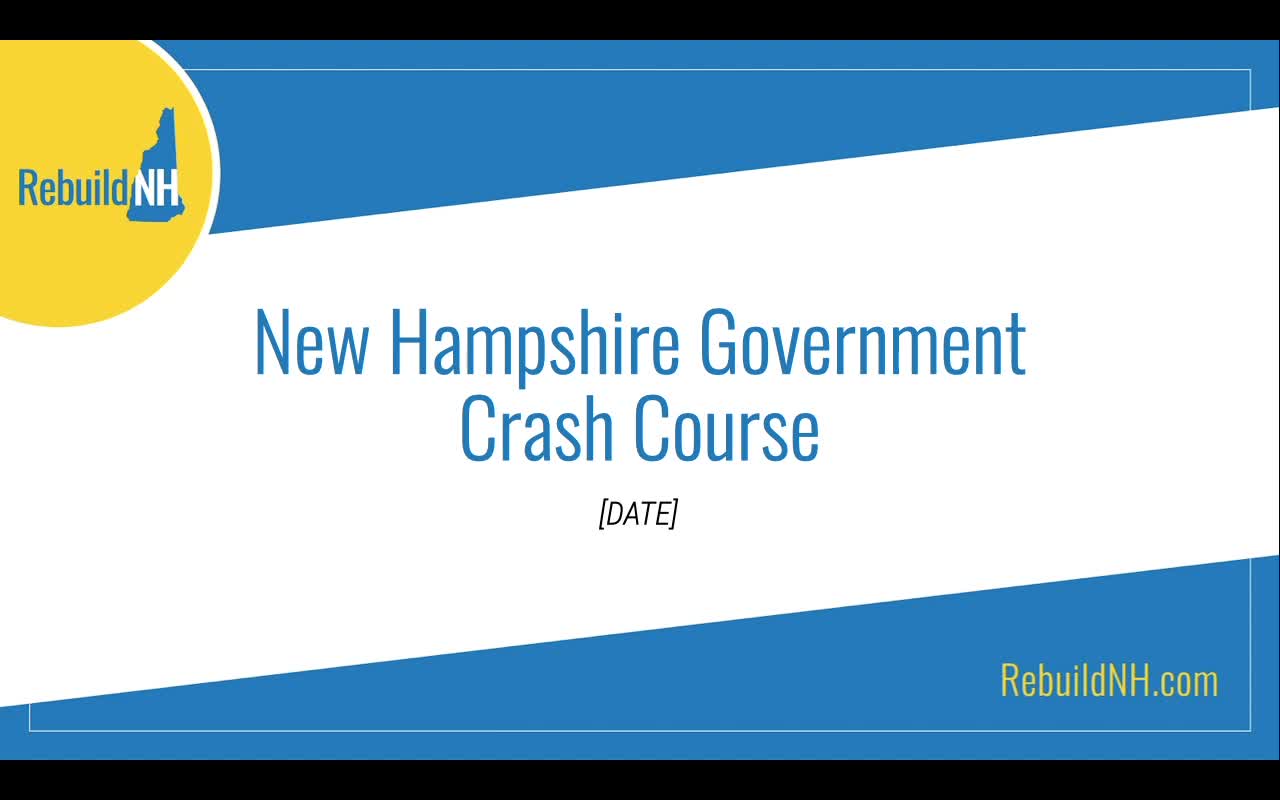 New Hampshire Government Crash Course