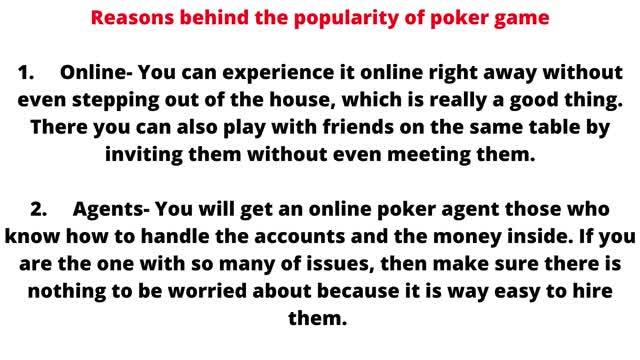 How to play poker games for free