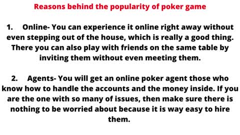 How to play poker games for free