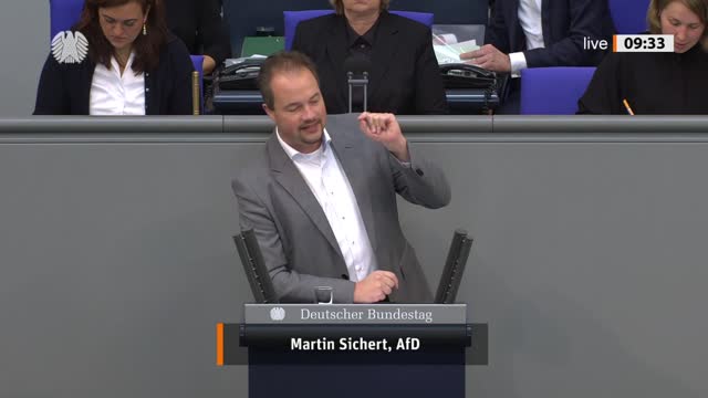 Martin Sichert Rede vom 23.09.2022 - Finanzielle Stabilisierung der gesetzlichen Krankenversicherung