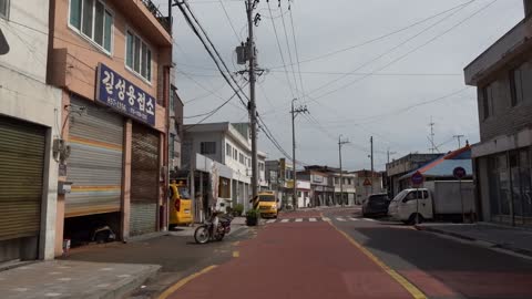 View of downtown Boseong, Korea 2