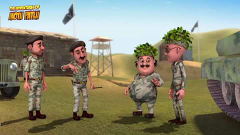 Motu Patlu in English | Kids animation | Cartoon for kids | Army-17