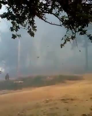 Reportan grave incendio forestal en la vereda El Pantano, en Girón