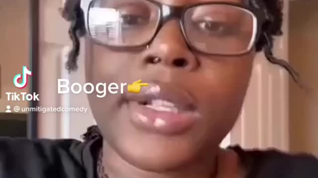 Girl with booger says she doesn’t like white people