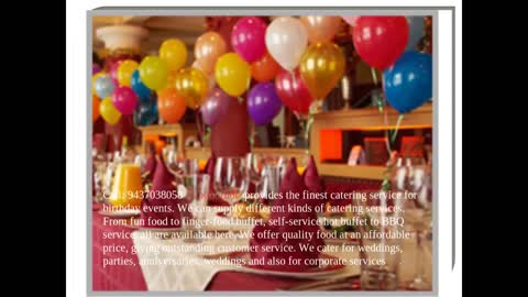 Birthday caterer in Bhubaneswar