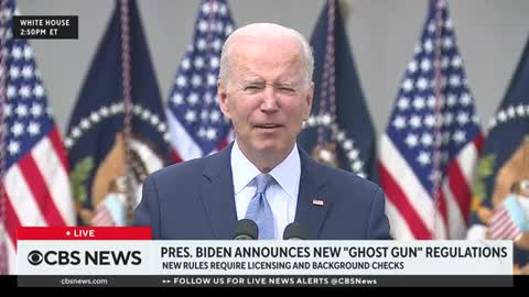 Biden announces new rules for "ghost guns," introduces ATF director nominee