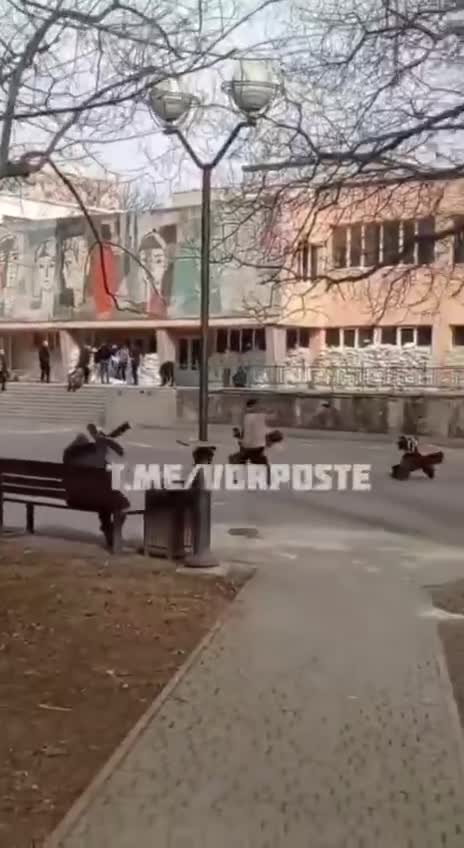 The Ukrainian armed forces in Odessa, for example, even use school grounds and schools themselves as