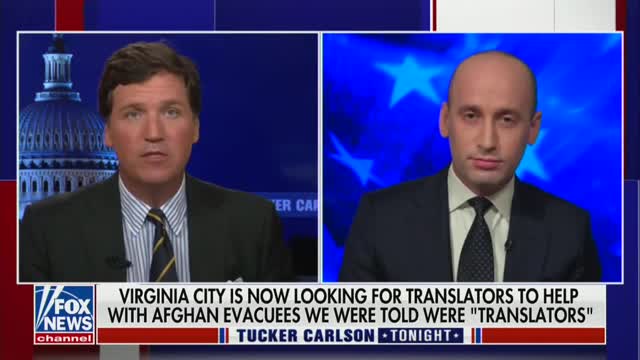 Stephen Miller on Tucker Carlson - Biden Refugees: A Partisan Power Play