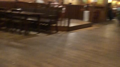 Man singing in Irish Pub