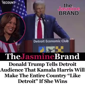 Donald Trump believes that it Kamala Harris wins.