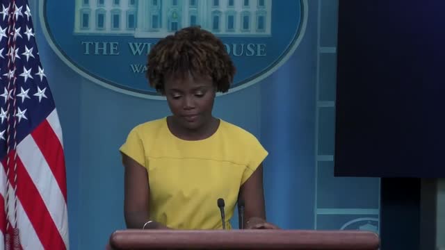 White House press secretary Karine Jean-Pierre holds briefing with Jake Sullivan