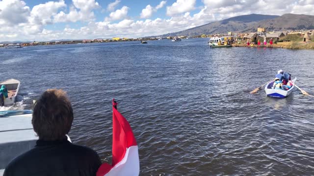 El lago Titicaca