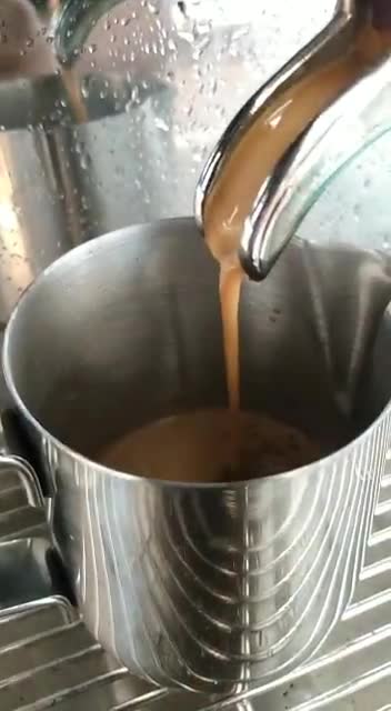 Coffee in Stainless Steel Mug