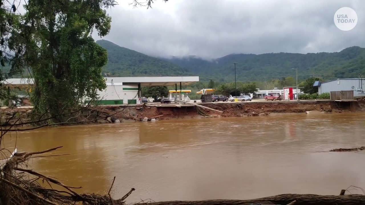 Aftermath of catastrophic flooding in Swannanoa, NC | USA TODAY