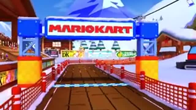 Mario Kart Tour - Cups All Cleared Animation (Snow Tour)
