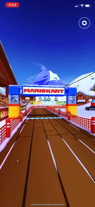 Mario Kart Tour - Cups All Cleared Animation (Snow Tour)