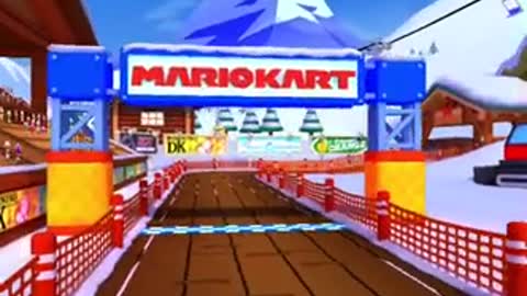 Mario Kart Tour - Cups All Cleared Animation (Snow Tour)