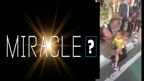 DID Pope Francis blessed a mute Indonesian child and the child starts to talk- real miracle or not?