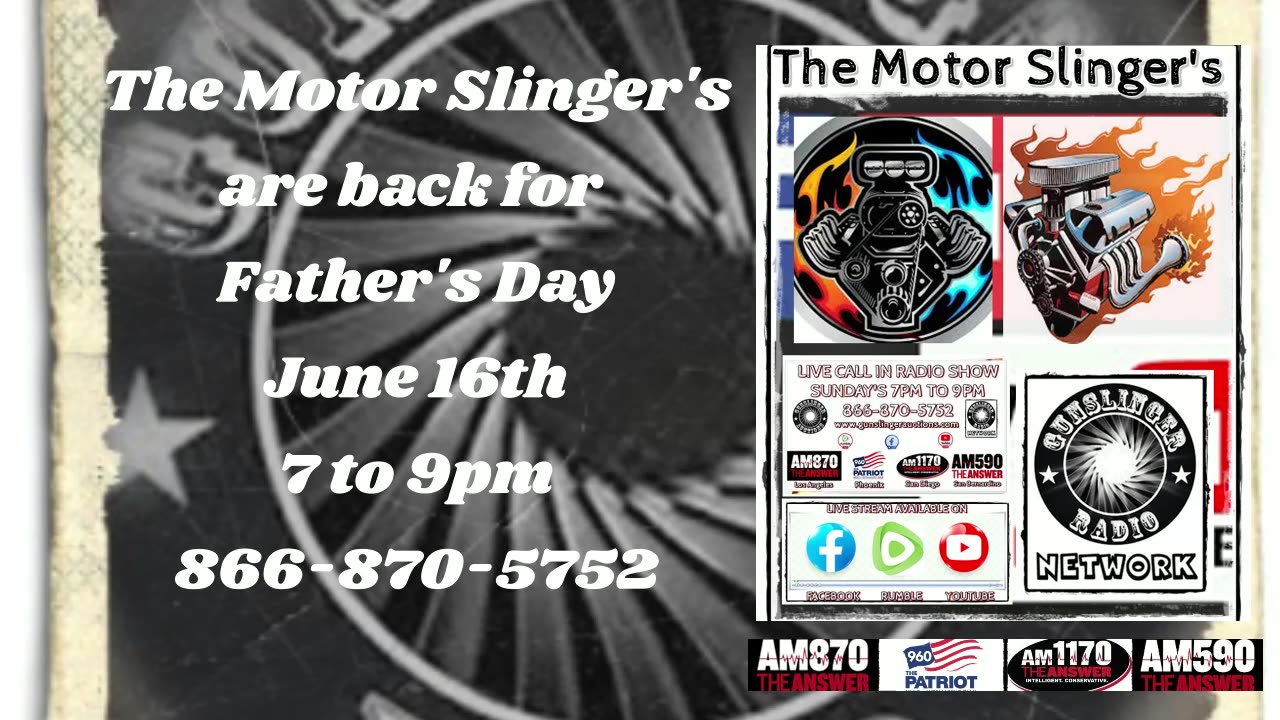 The "Motor Slinger's" for Father's Day