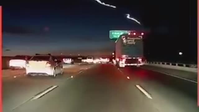 Nighttime Rocket Launch Creates Spectacle, Traffic Problems