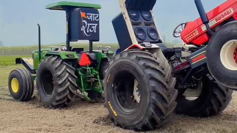 John Deere vs Sawraj 855