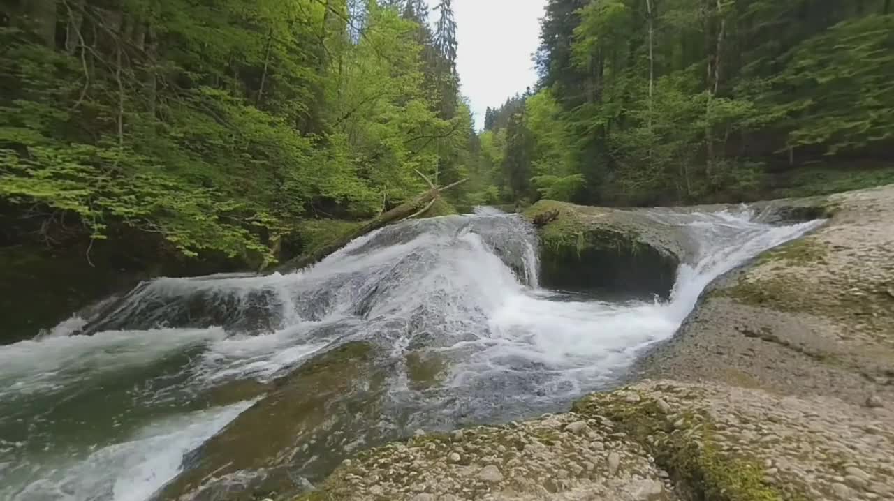 The Waterfall - Relaxing Ambisonic Water Sounds Meditation