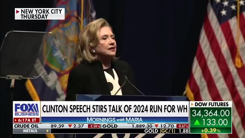 Hillary Clinton says Republicans are 'defending coup plotters' during speech