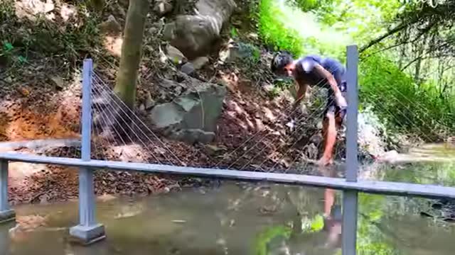 Building a mini cable-stayed bridge