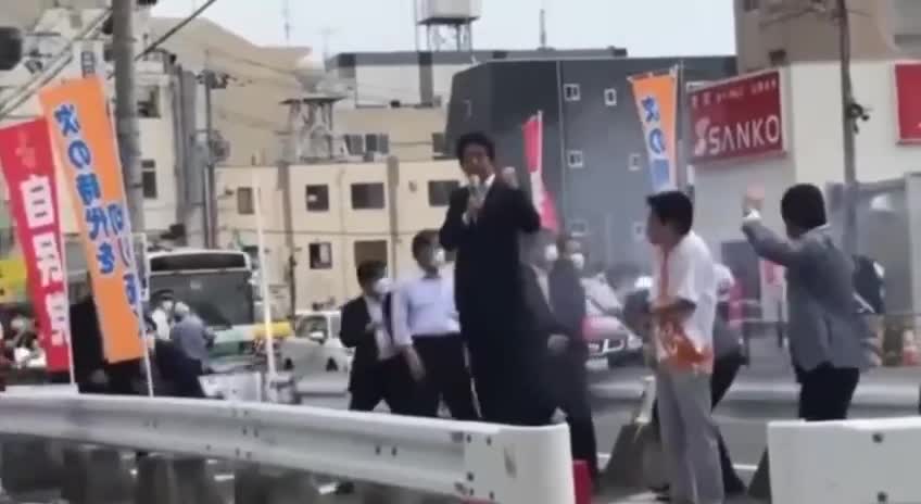 ⚠️ The video of the assassination of Shinzo Abe!! Viewer Discretion Advised.