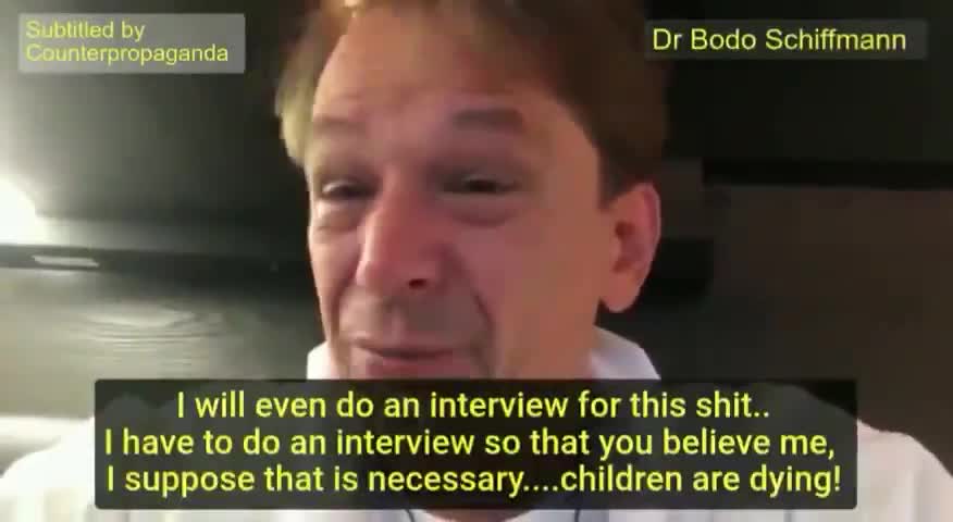 German Dr. breaks into tears over child deaths due to mask