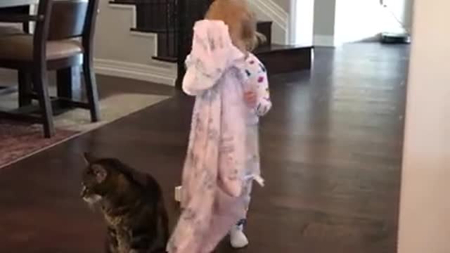 THAT CAT HAS MORE PATIENCE THAN I DO