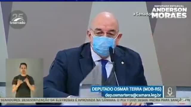 CPI da Covid - Osmar Terra o exterminador de narrativas.