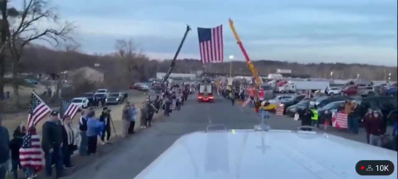 Beautiful And Patriotic USA Freedom Convoy