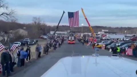 Beautiful And Patriotic USA Freedom Convoy