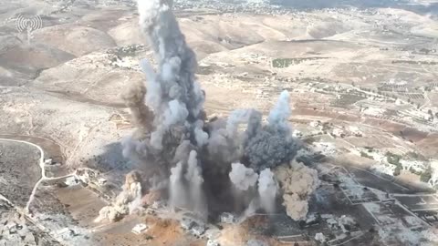 WATCH: 100 tons of explosives and the Radwan underground HQ went up in smoke