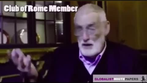 Club of Rome NWO depopulation agenda
