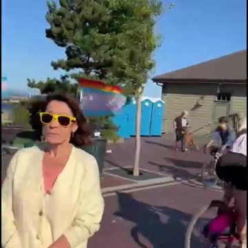 Jen Thomas Video of Julie Jaman Press Conference. No Hate Brigade.