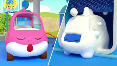 [🌞NEW] Good Morning Song | Baby Shark Toy Car Song | Baby Shark Official