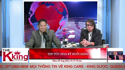 TIN TỨC HOA KỲ BUỔI SÁNG - 08/08/2022 - The KING Channel