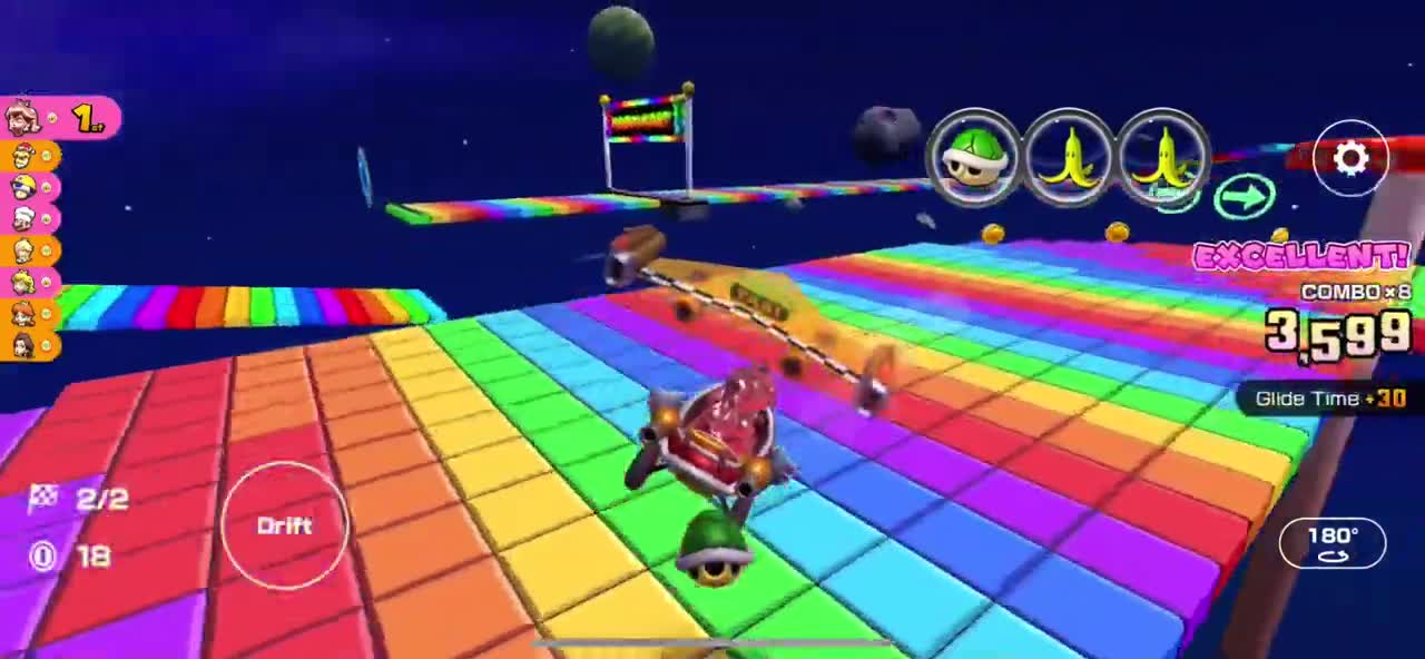 Mario Kart Tour - Para-Wing Kart Gameplay (Peach vs. Daisy Tour Tier Shop Reward)