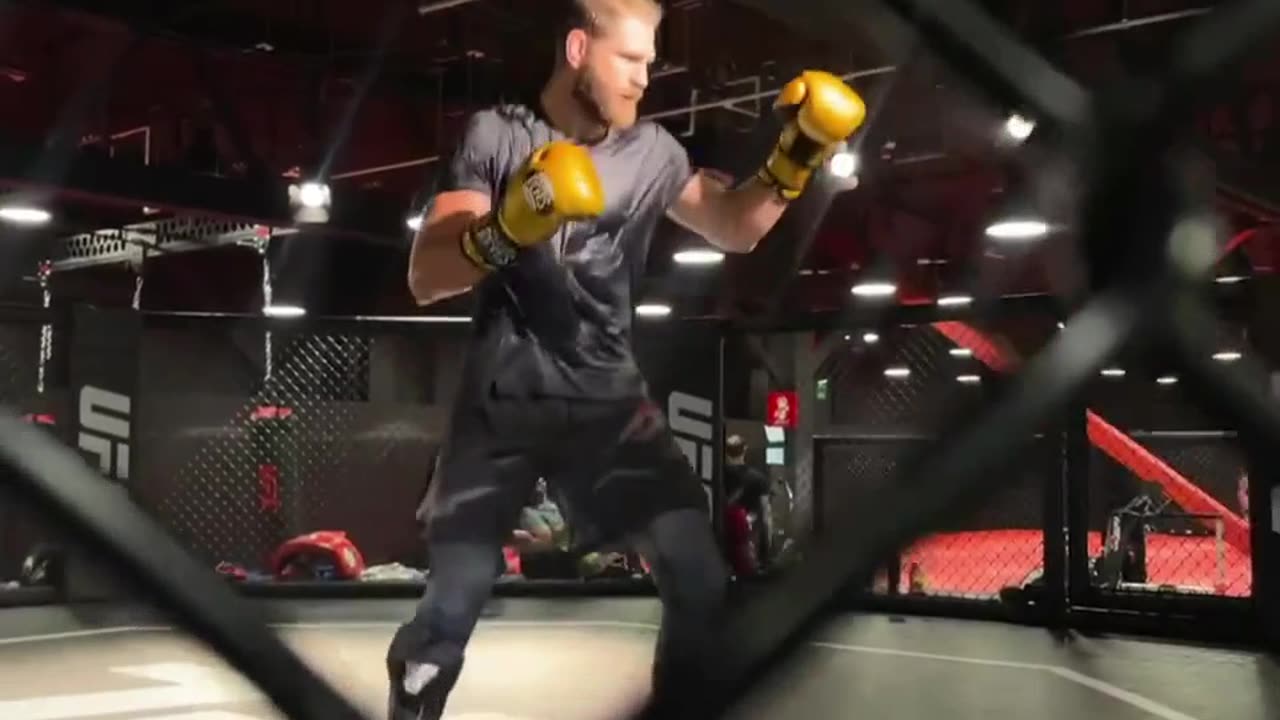 Jiri Prochazka Practicing Sharaputdin Magomedov's Spinning Double Backfist